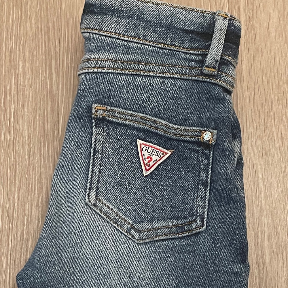 Guess girls high waisted skinny jeans size 7